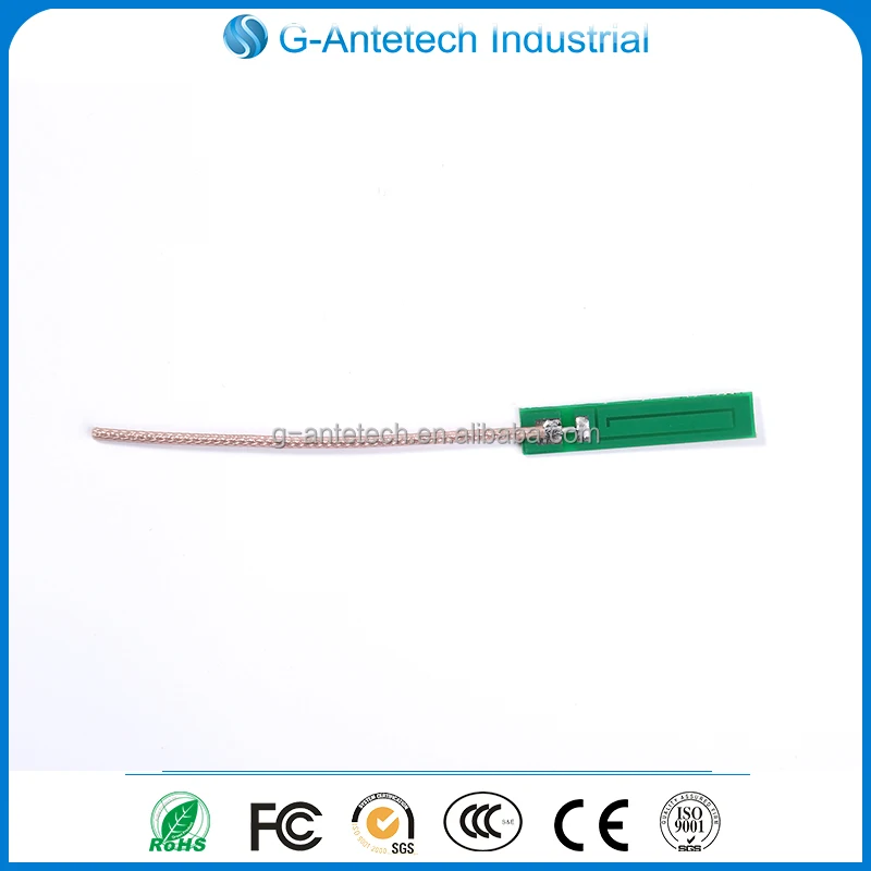 China new design manufacturer 850/900/1800/1900mhz  GSM patch PCB antenna  internal with IPEX connector
