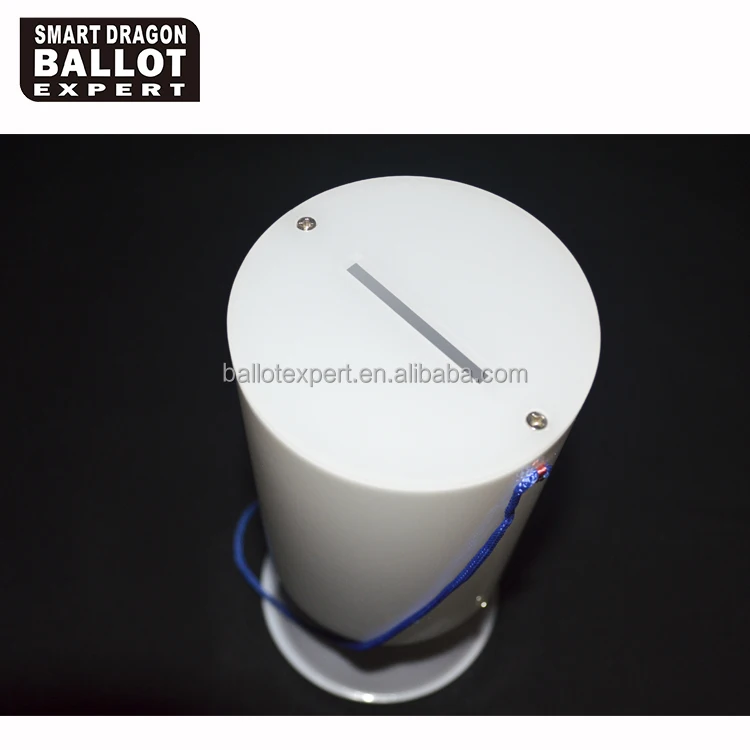 Hand Box Donation Boxes on Counter Money Box for Charity Election