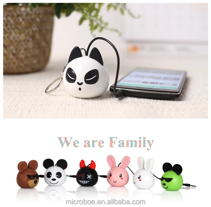 
Music Portable Mini USB Cartoon Speaker Kongfu Panda Speaker 