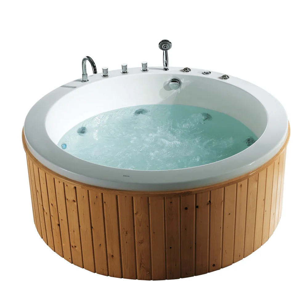FICO teak wood bathtub FC-WD02