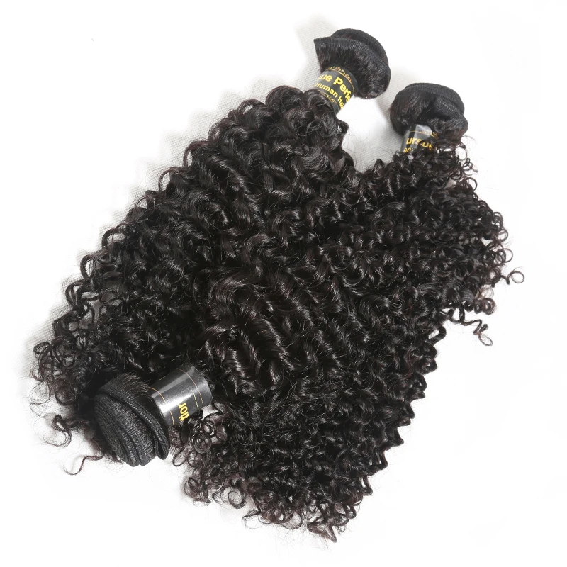 
New Product Blue Deep Curly Hair Weave Color,salt and Pepper Colored Hair for Crochet Braids,dark Brown Hair Weave Salt 10A 