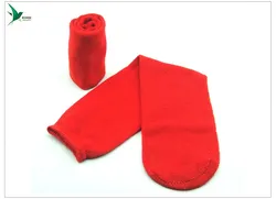 100% Polyester Yarn Airline Disposable Long Travel Unisex Slipper Socks