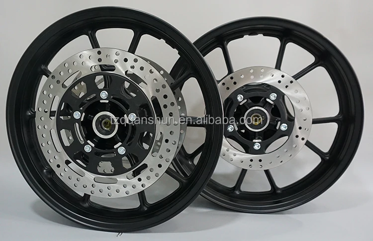 QS Wheel NZ1 17X3.0inch 17X4.0inch Gas Electric Motorcycle Aluminum Wheel
