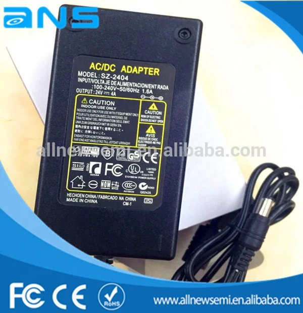 Новый и оригинальный: SZXYU-2404 24V 4A AC/DC адаптер переменного тока питания