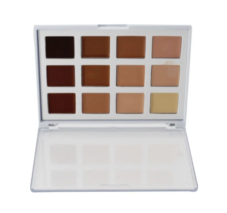 Your own brand concealer palette powder 12 colors concealer palette