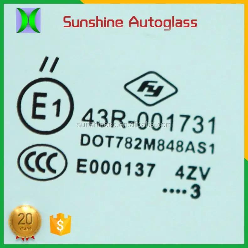 
 Подходящие цены, небьющееся ламинированное ветровое стекло  
