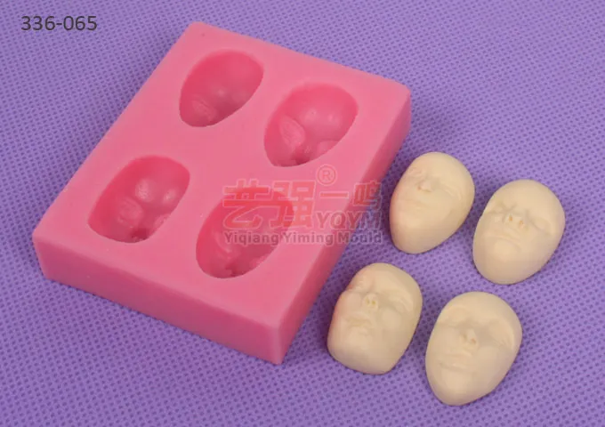 hand made silicone cake mold,silicone face mold,silicone cake mold bakeware decorating