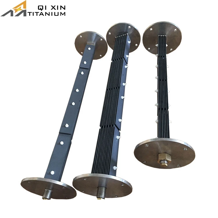 Титановый катод и анод для генератора гипохлорита натрия