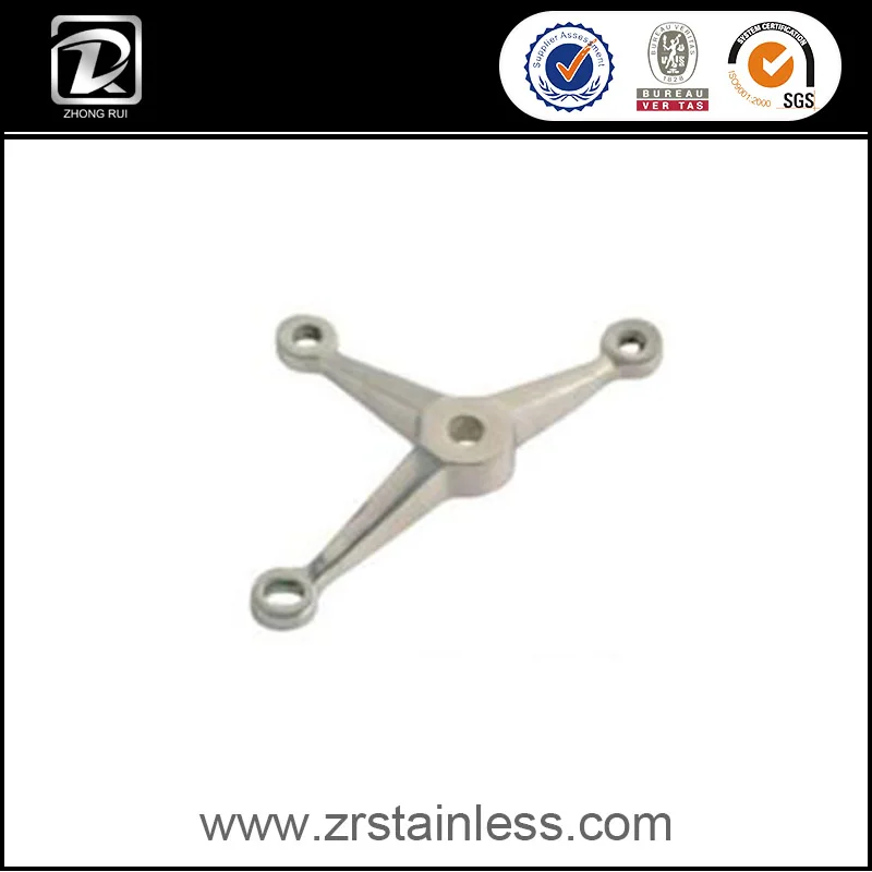 3 оружие нержавеющей стали glass spider