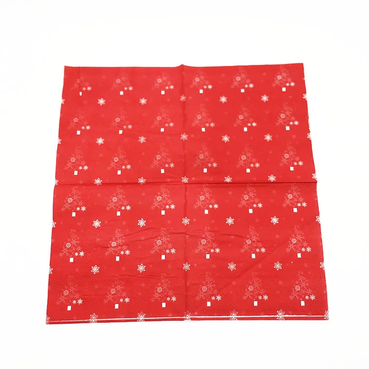 OEM Red Sanitary Napkin Paper Printed tissue
