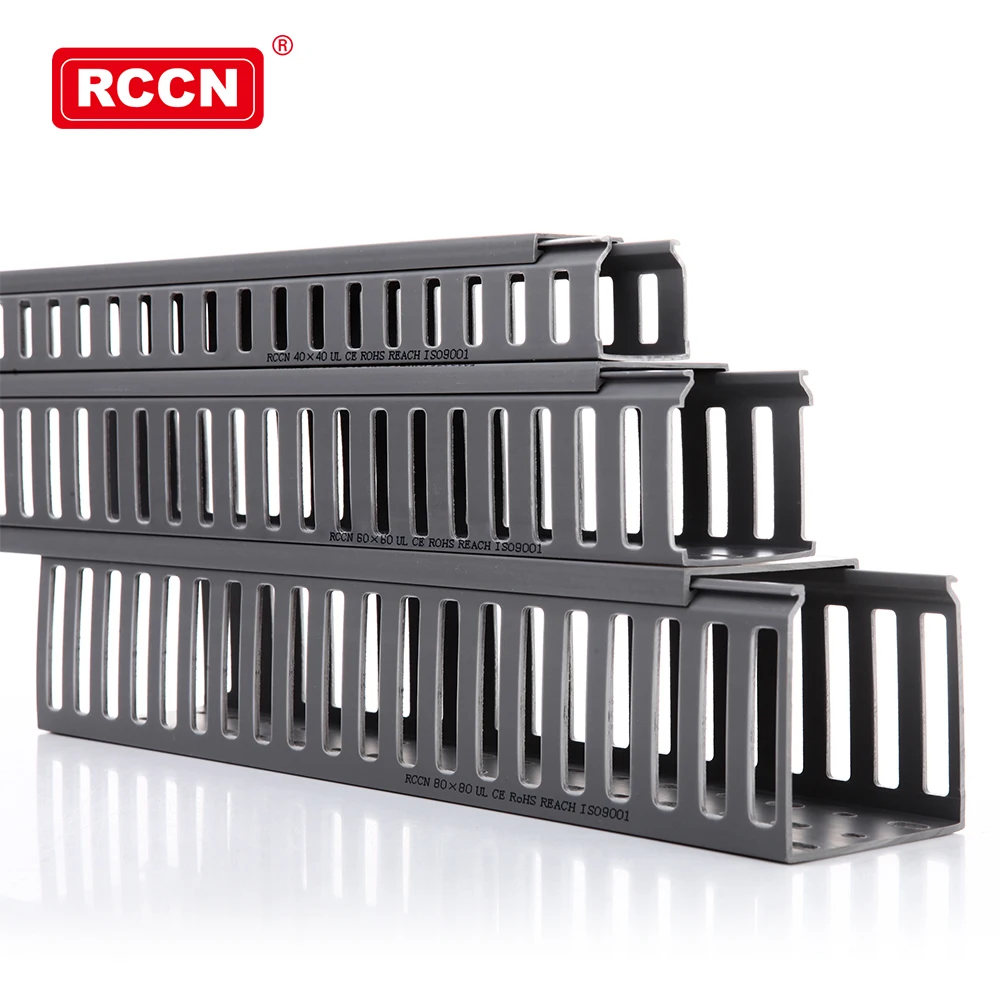 China Manufacturer Best Quality No Impurity size of pvc cable channel VDRC
