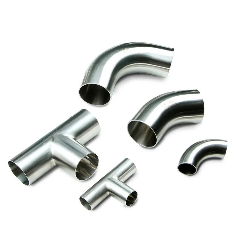 ASME ANSI B16.9 1/2'-48' Duplex 2205 1.4462 S32205 stainless steel threaded tee steel pipe fitting