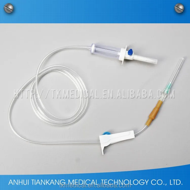 Точность Стерильные части iv вливания, один используется детской инфузионный