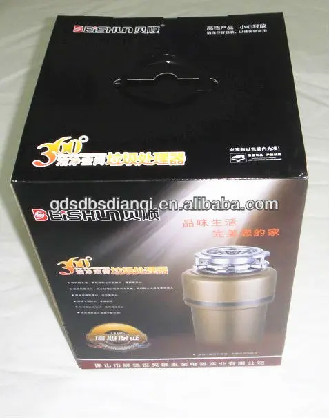 high-capacity food waste disposer 1.2L, 3/4 HP
