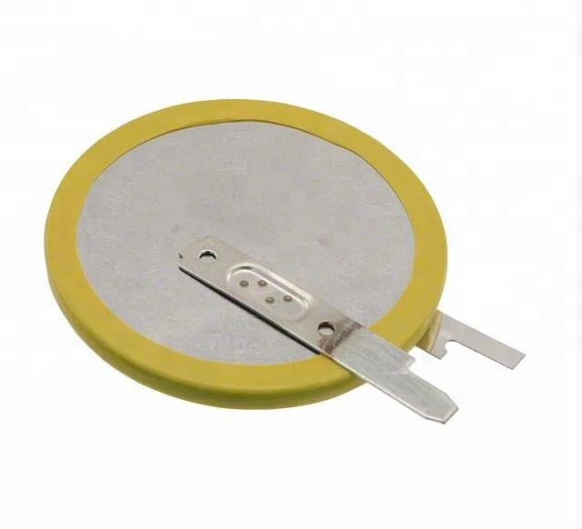 CR3032 battery with solder tabs pins 3V 500mAh BR/CR3032/1F2 Li-MnO2 Button Cell Battery