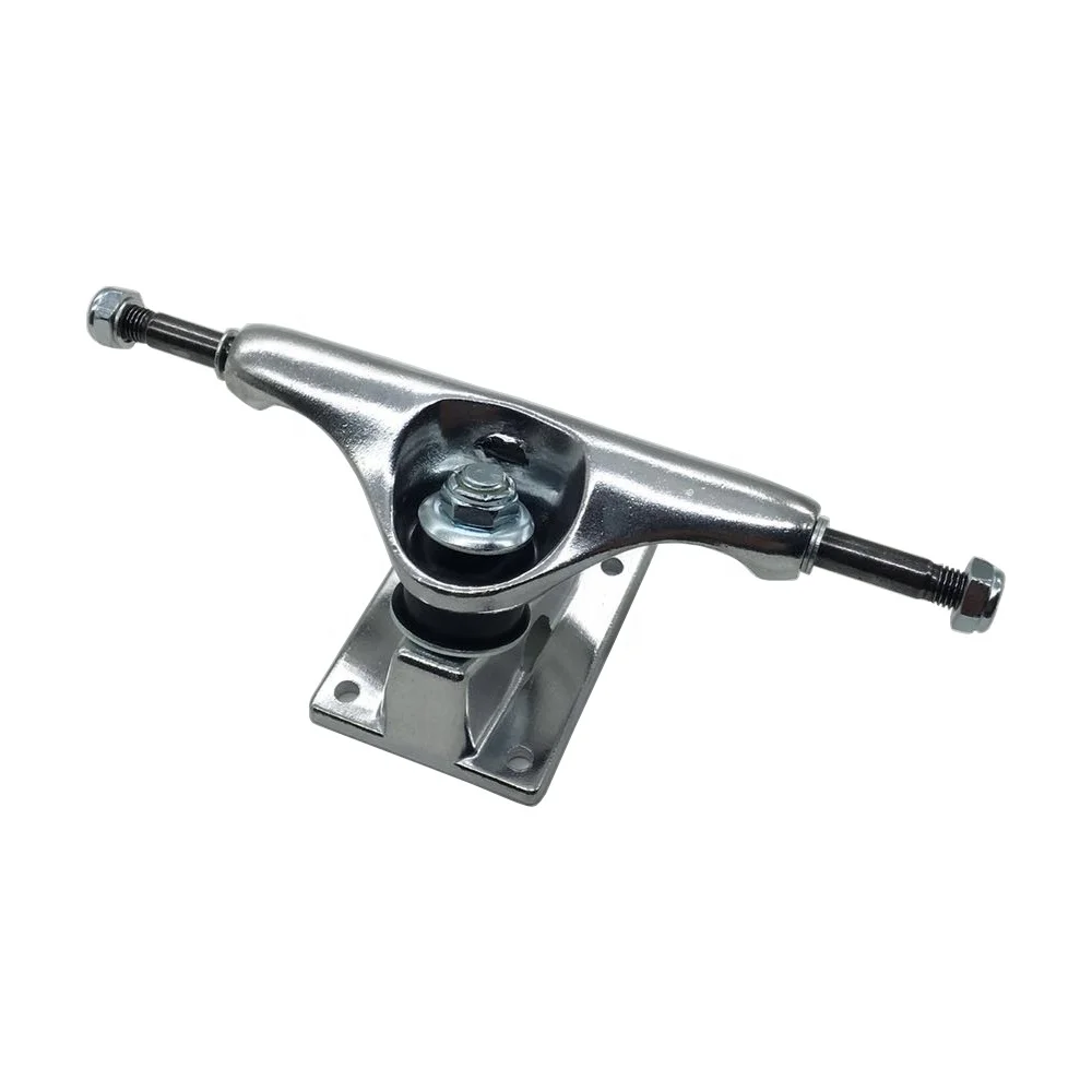 5 inch V Shape Base Plate Steel Skateboard Truck Longboard Skate Truck