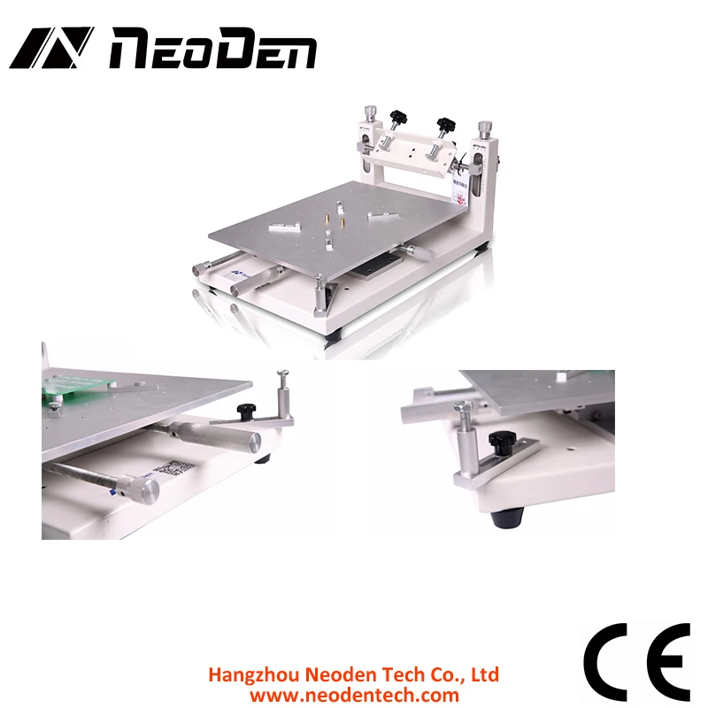 SMT stencil printer NeoDen PM 3040 pcb stencil solder paste printer