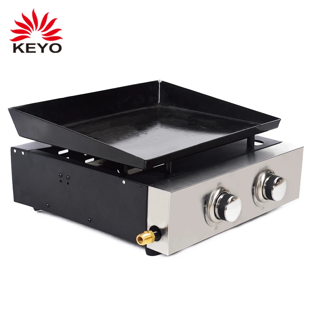 teppanyaki table grill commercial indoor gas bbq flat grill