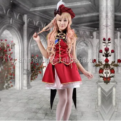 Высококачественный костюм для косплея Аниме Macross Frontier Shery, пикантное платье, костюмы для косплея в стиле Лолиты, Униформа, костюмы на Хэллоуин