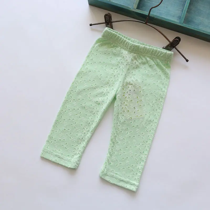 
F10115A 2016 summer season korean style candy colorful leggings for baby 