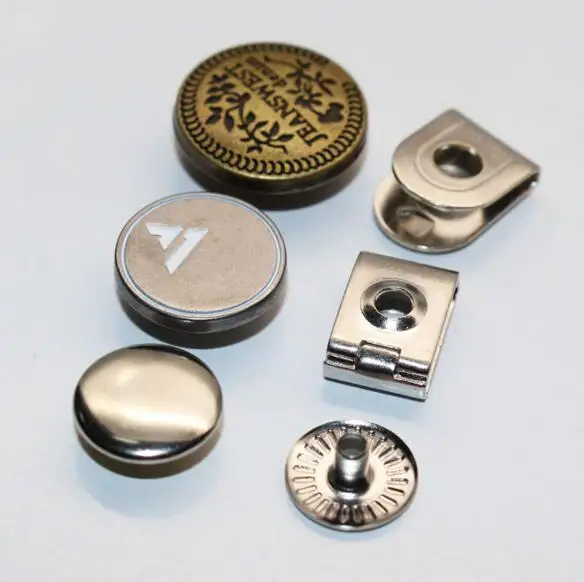 
brass material fancy metal trousers hook for pant 