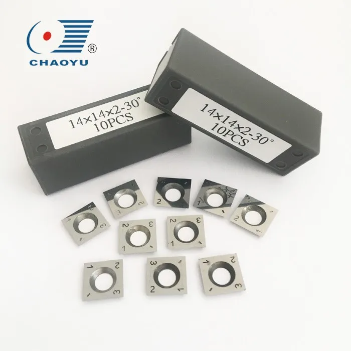 K20 High quality 14*14*2mm/ 15*15*2.5mm Square Carbide Woodworking Planer Blade for Manual Scraper