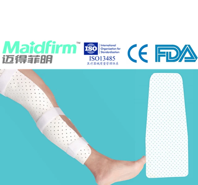 Low Temperature Thermoplastic Ankle Foot Pre-Cut Splint With Memory