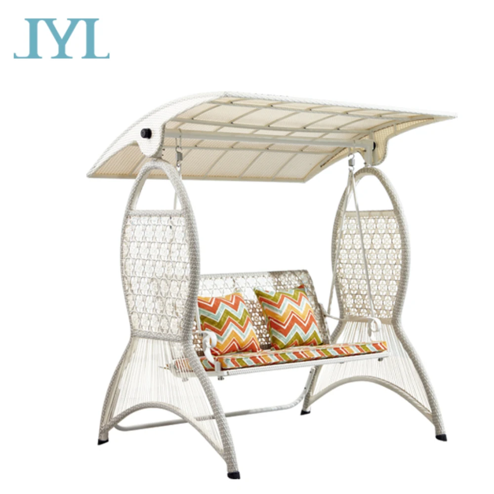 Garden outdoor furniture waterproof aluminum rattan Swing