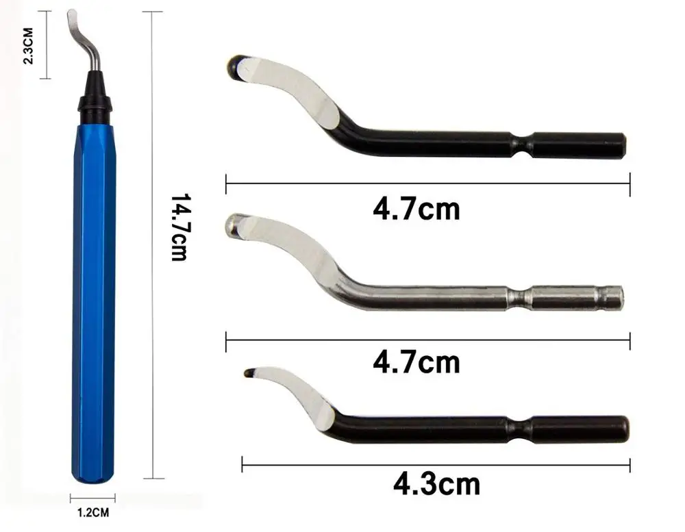 RB1000 алюминиевый ручной инструмент для удаления заусенцев