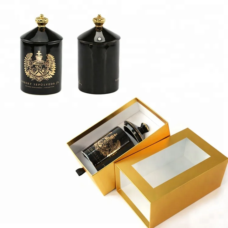 Лидер продаж, керамическая банка для свечей, язычковый диффузор, подарочные наборы для свечей