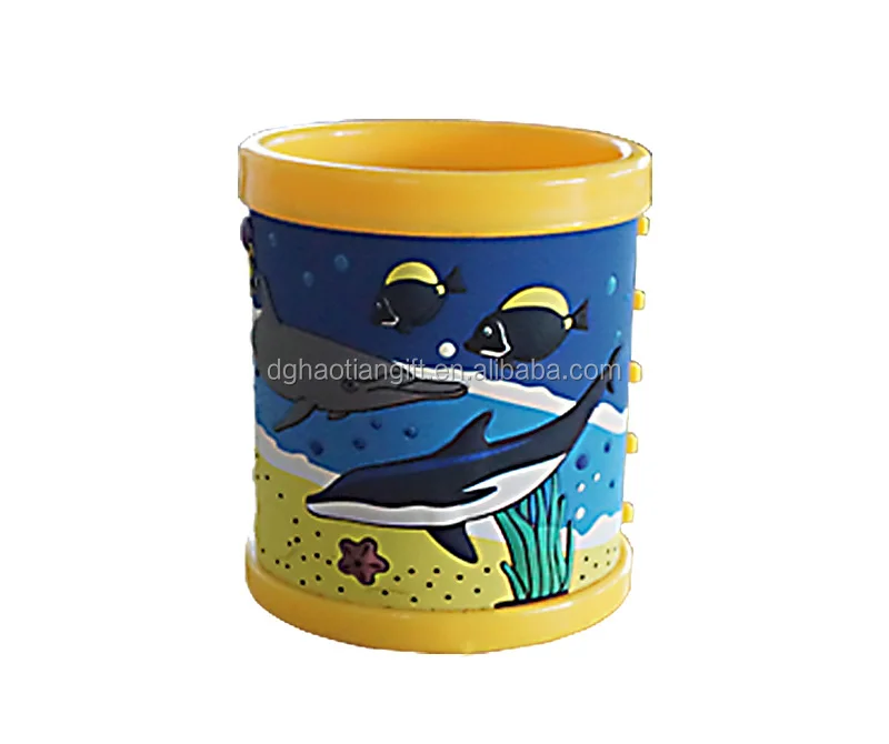 Индивидуальные 2D мультфильм Силиконовые рукавом Завернутый ABS с Генделя Сувенирные