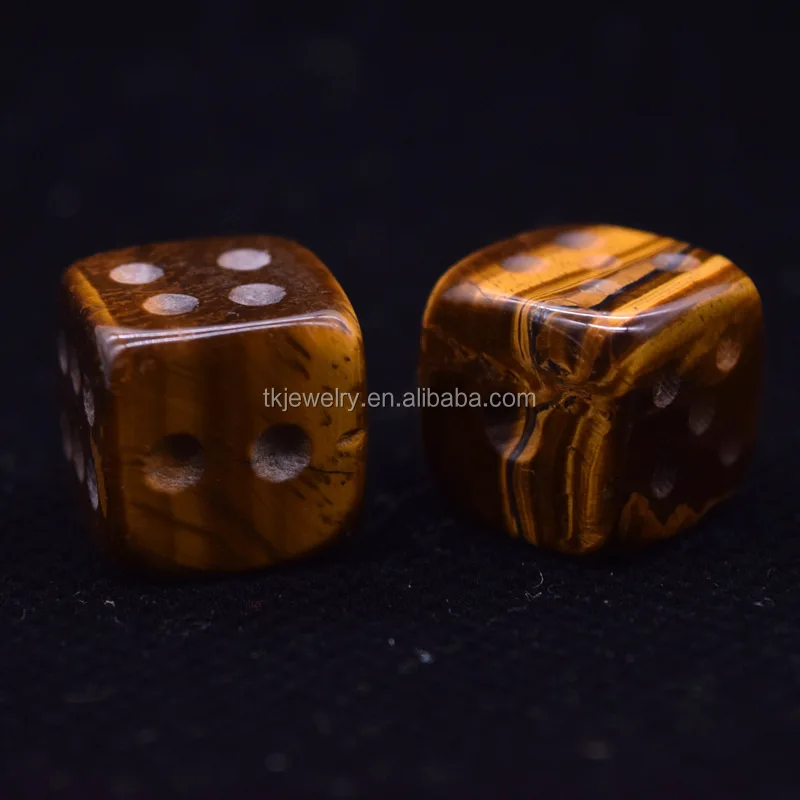 
Handmade Natural Rose Quartz Beads Dice Gift For Game Gift Dice Wholesale 