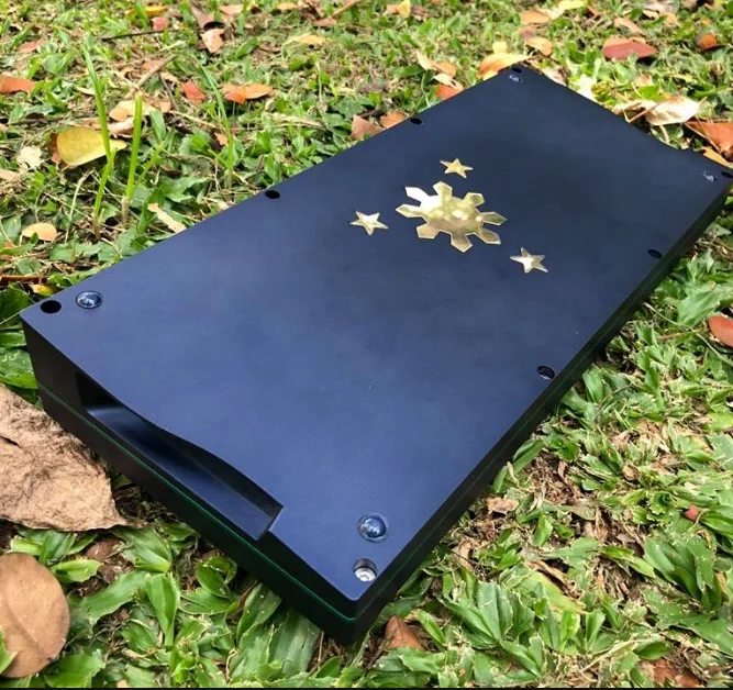 High Quality Customized CNC Machining Sandblasting Aluminum Anodized CNC Milled Mechanical Keyboard Case