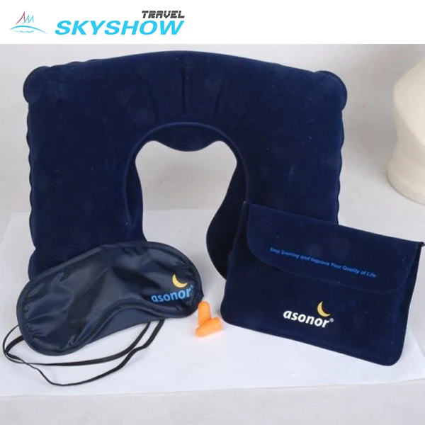 Оптовая продажа удобная надувная Путешествия шеи пользовательские формы Подушка