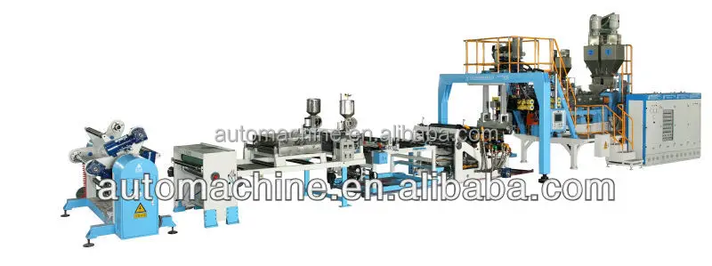 
SJP PET 75-1000 plastic sheet extrusion line 