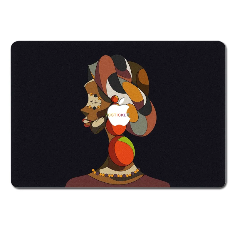 Онлайн веб-сайт продажи пользовательских винил водонепроницаемый наклейки 3 м съемный виниловые наклейки для macbook air pro