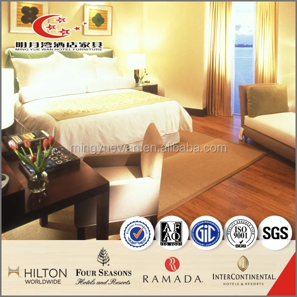 Фанерная древесина, последний дизайн двухспальной кровати для отеля