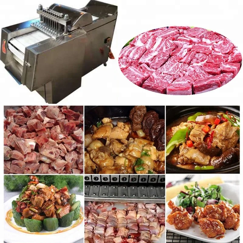 Industrial Electric Meat Cuber Machine