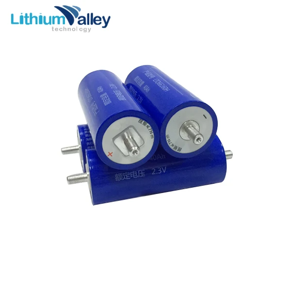 Grade A New Stock 10 years warranty 66160 2.3V 40AH LTO battery cell 20000+ life cycle Lithium Titanate Oxide Battery Cells