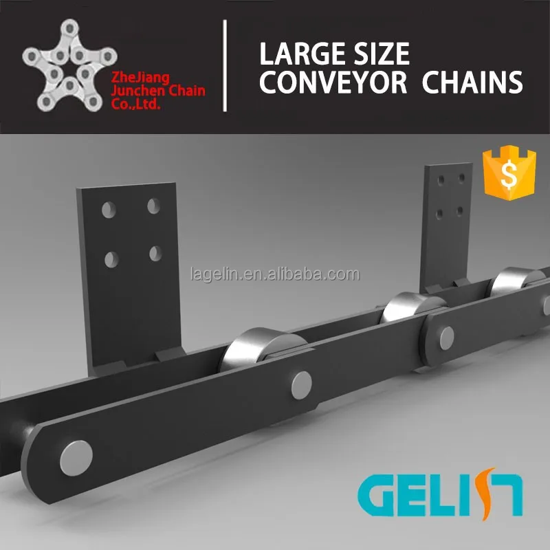 
OEM nonstandard custom chain Bucket wheel type stacker reclaimer conveyor chain 
