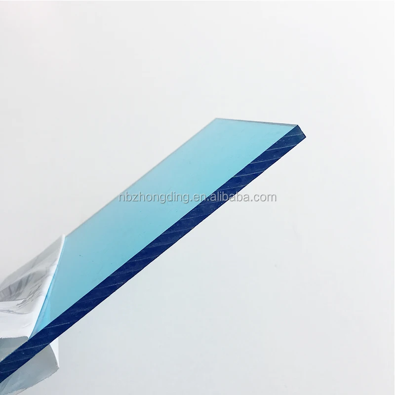 blue polycarbonate sheet