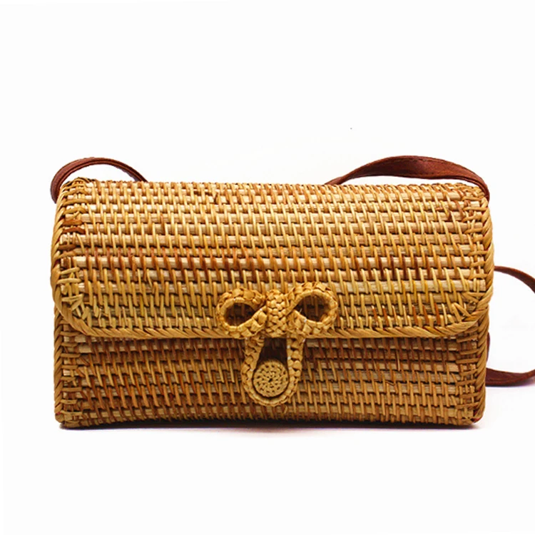 
Best Price Superior Quality Good Quality Hand Made Woven Shoulder Rattan Bag 