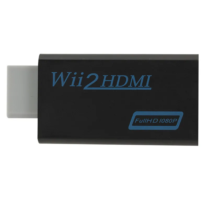 Конвертер Wii в HDMI поддержка Full HD 720P 1080P 3 5 мм аудио Wii2HDMI адаптер для HDTV