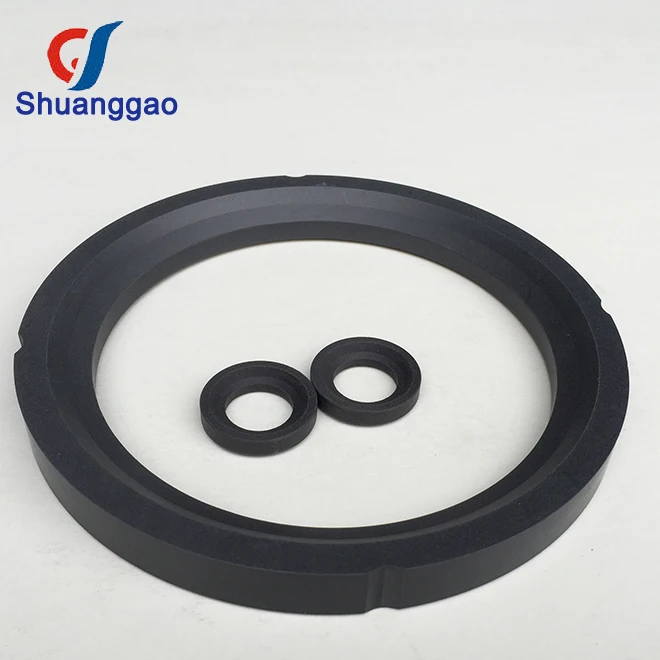 custom high temperature plastic PEEK ball valve seat