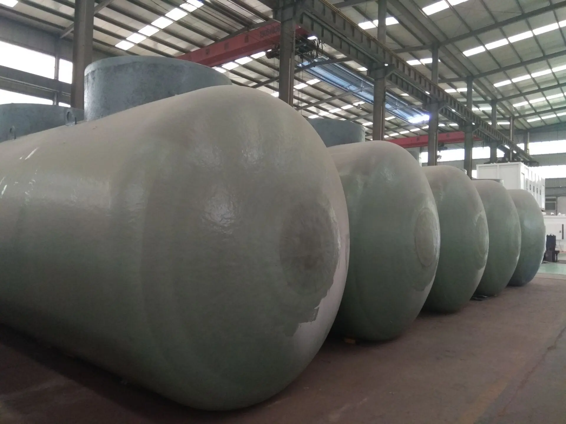 20000L to 50000L SF fiber glass double wall underground fuel oil storage tank