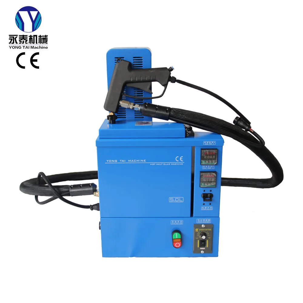 five kilograms hot melt glue machine with hose and handle gun