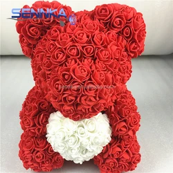 China Wholesale Artificial PE Rose Bear