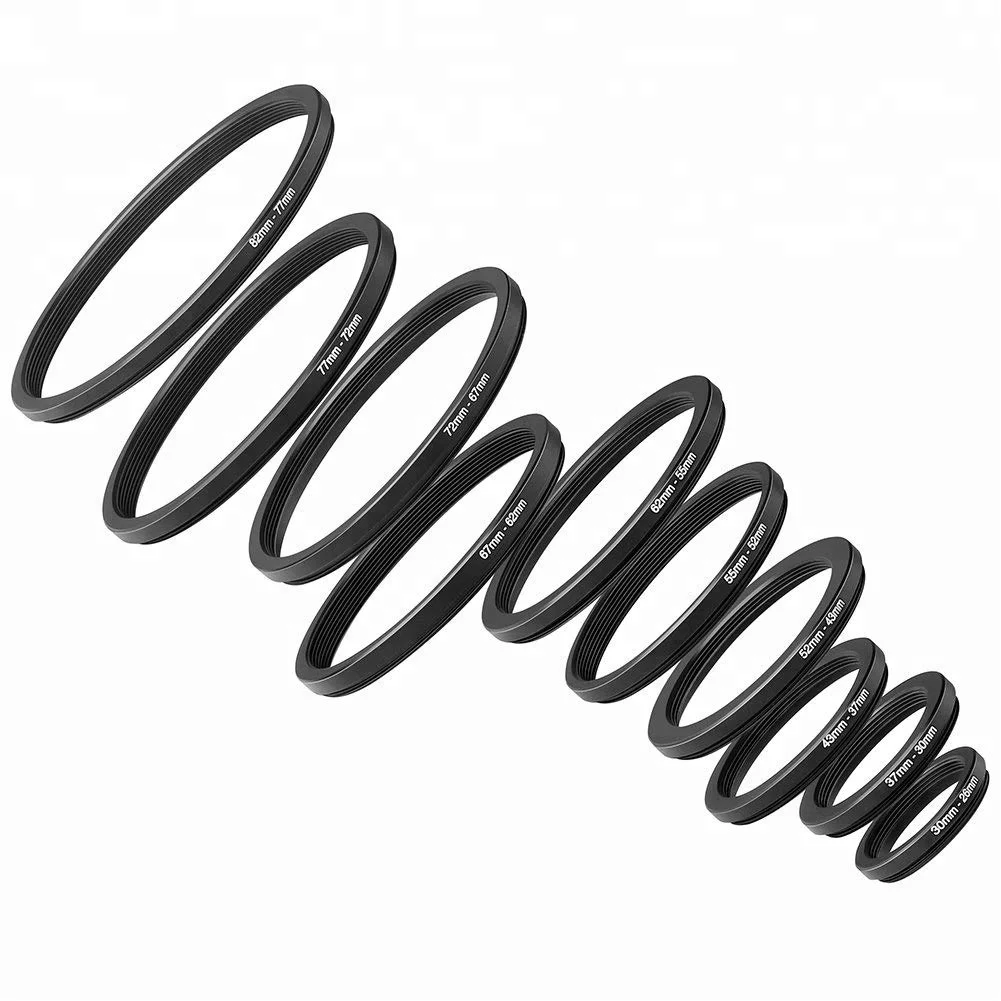 SERK Camera Lens Adapter Ring 58mm to 62mm 58-62 58-62mm 58mm-62mm Stepping Step Up Filter Ring Adapter