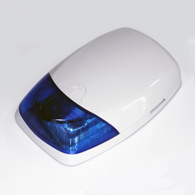 0utdoor flash strobe light Outdoor siren alarms with battery backup 12V strobe siren with light