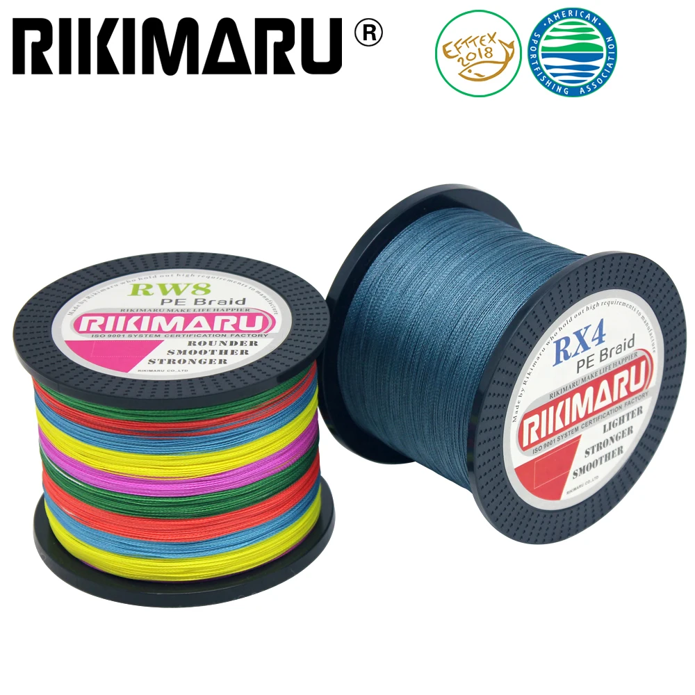 500m-1000m PE Braid 4 LB to 1200 LB  pe braided fishing line PE fishing line